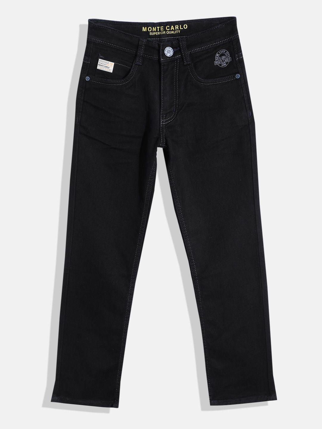 Monte Carlo Boys Straight Fit Stretchable Jeans