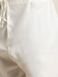 SOJANYA Striped Mandarin Collar Kurta With Churidar