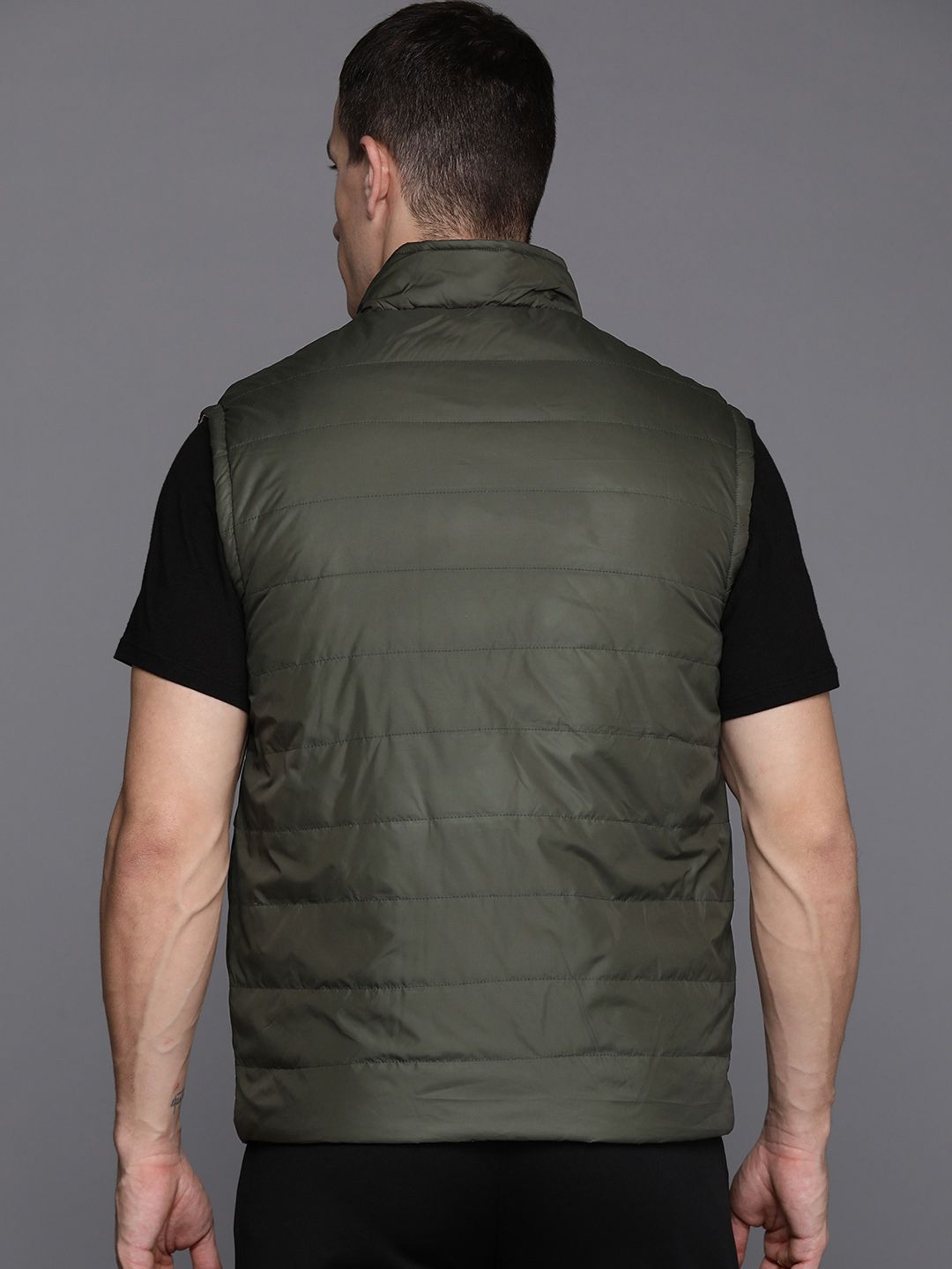 HRX by Hrithik Roshan Rapid-Dry Reversible Outdoor Jacket