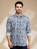 Being Human Men Slim Fit Opaque Printed Casual Shirt