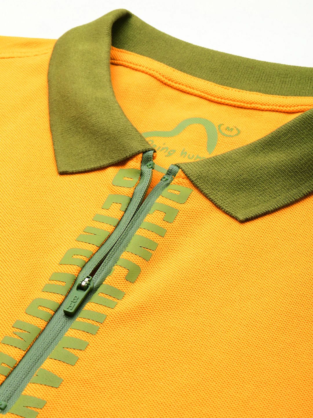 Being Human Polo Collar Pure Cotton T-shirt