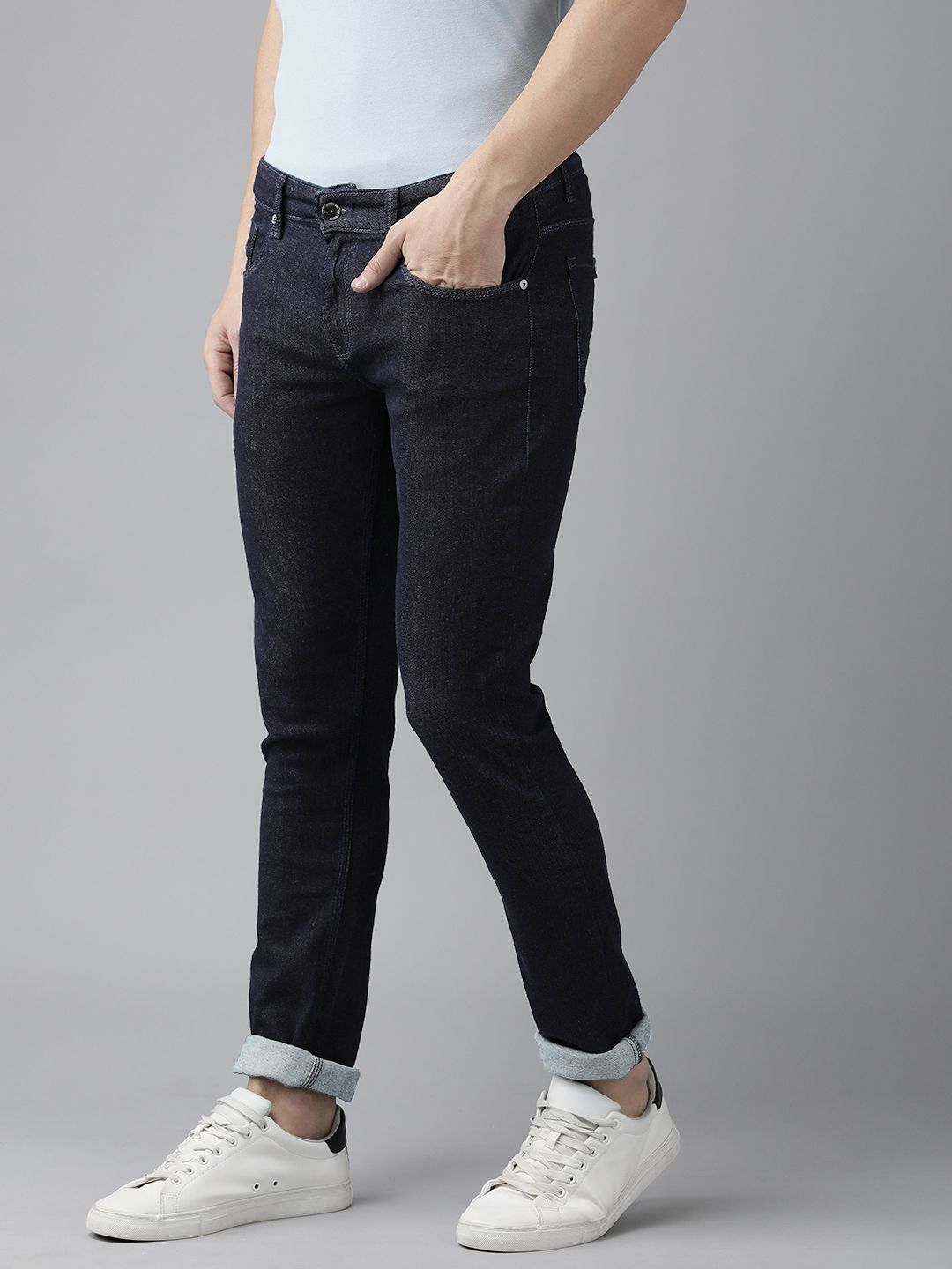 SPYKAR Men Skinny Fit Low-Rise Stretchable Jeans