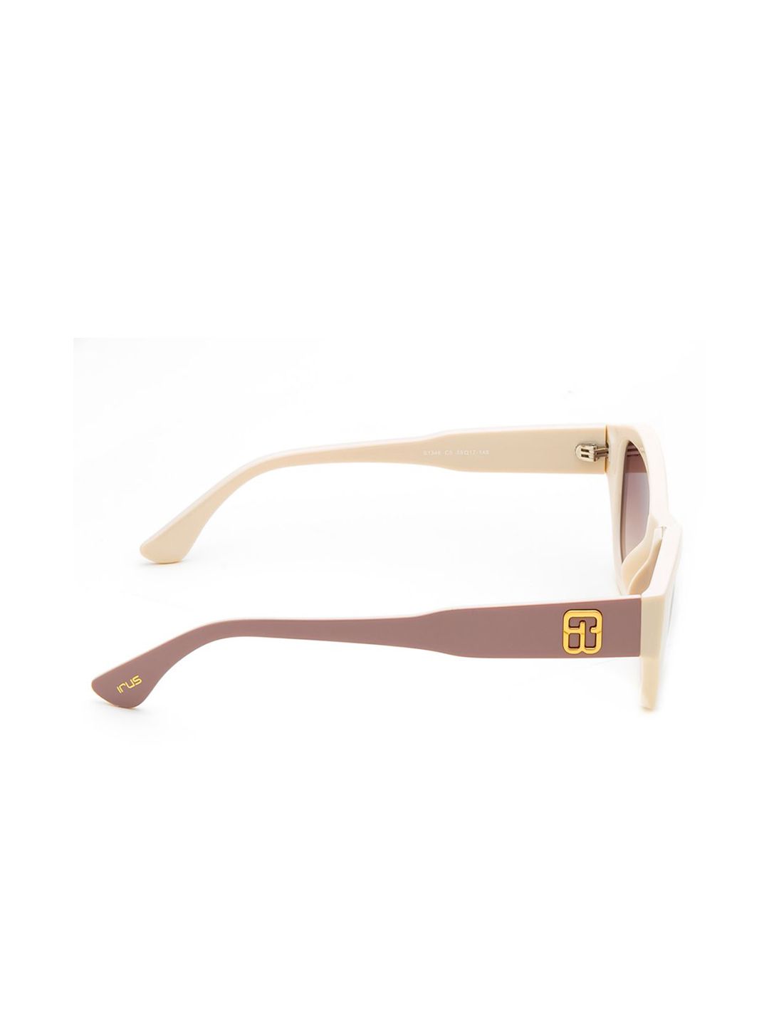 IRUS by IDEE Women Cateye Sunglasses with UV Protected Lens IRS1346C5SG