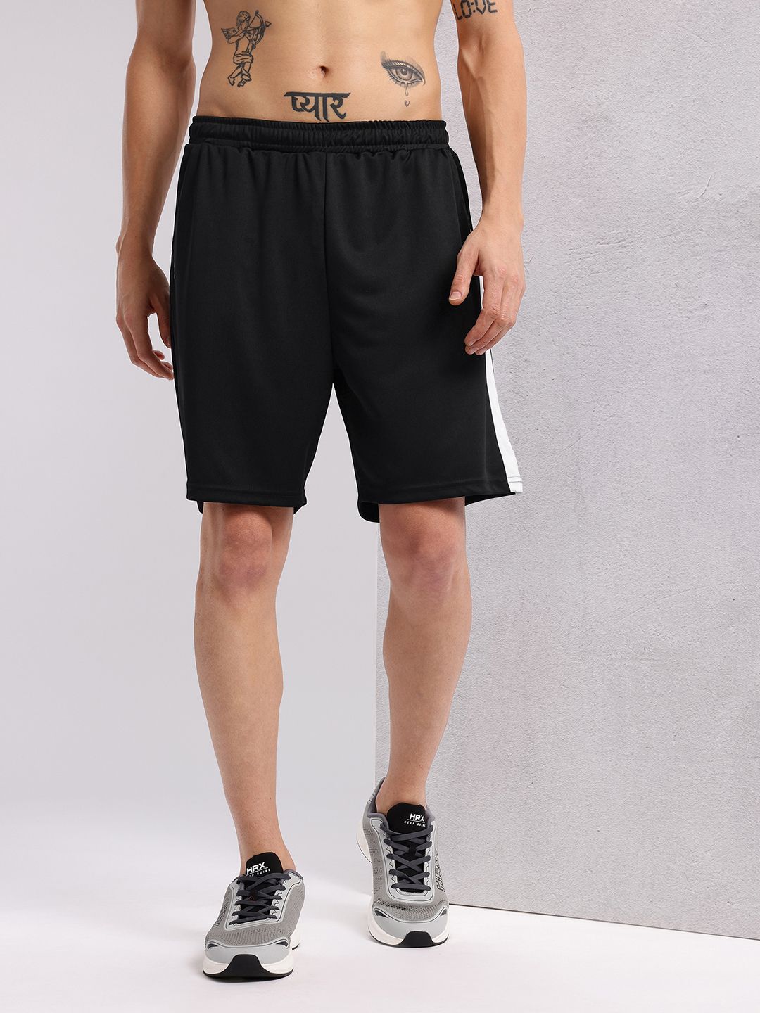HRX by Hrithik Roshan Men Reflective Rapid Dry Training Shorts