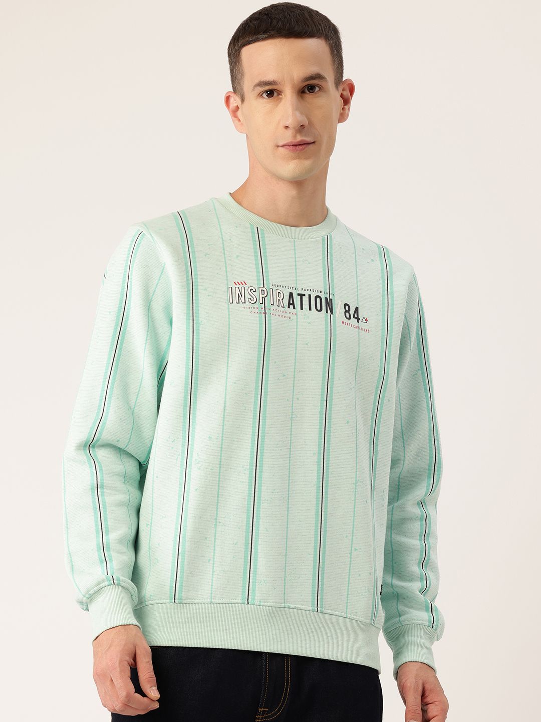 Monte Carlo Striped Sweatshirt