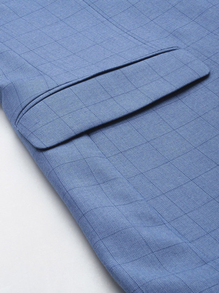 Raymond Single Breasted Checked 2-Peice Formal Suit