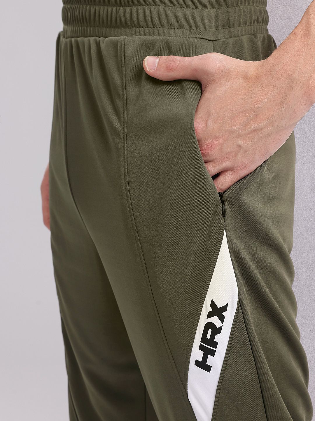 HRX by Hrithik Roshan Men Printed Detail Rapid-Dry Training Joggers