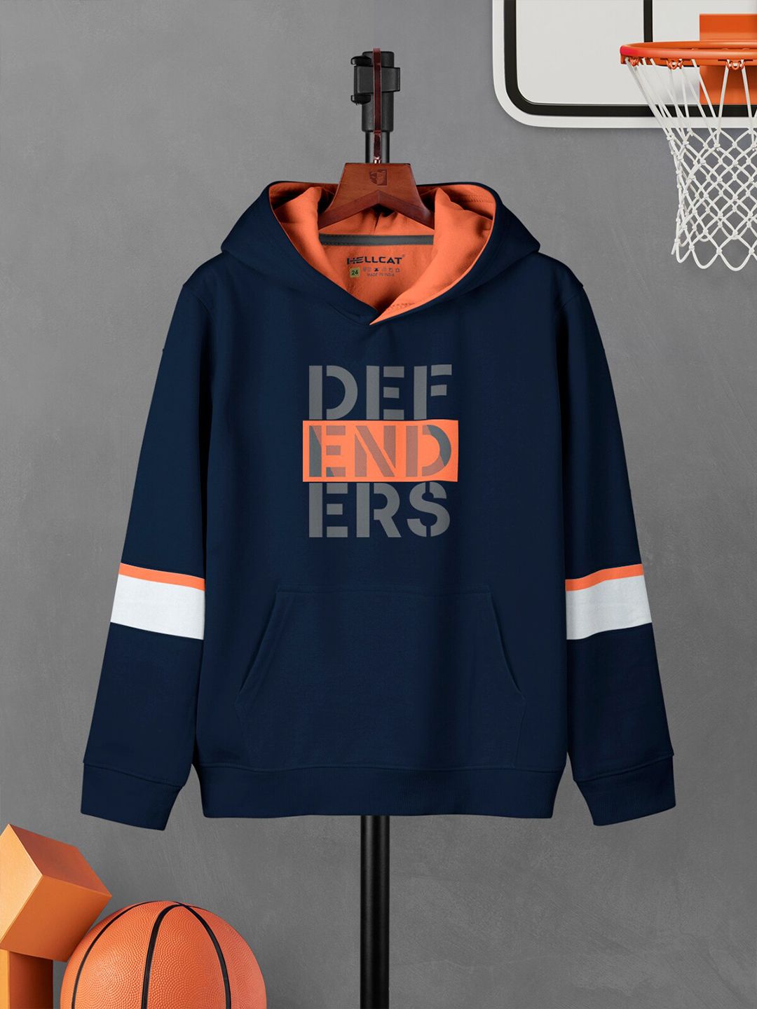 HELLCAT Boys Pack Of 2 Printed Hooded Sweatshirt