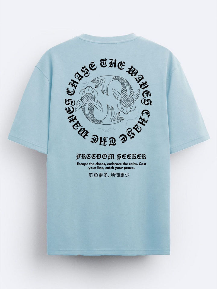 ADRO Men Typography Printed T-shirt