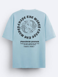 ADRO Men Typography Printed T-shirt