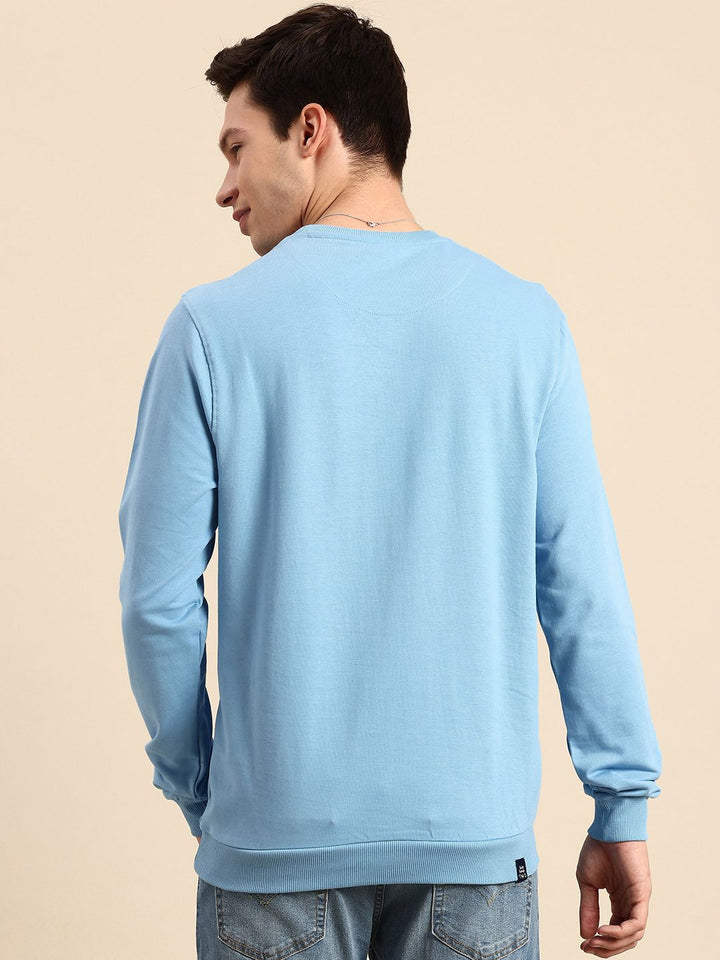 Being Human  Brand Logo Printed Pure Cotton Sweatshirt
