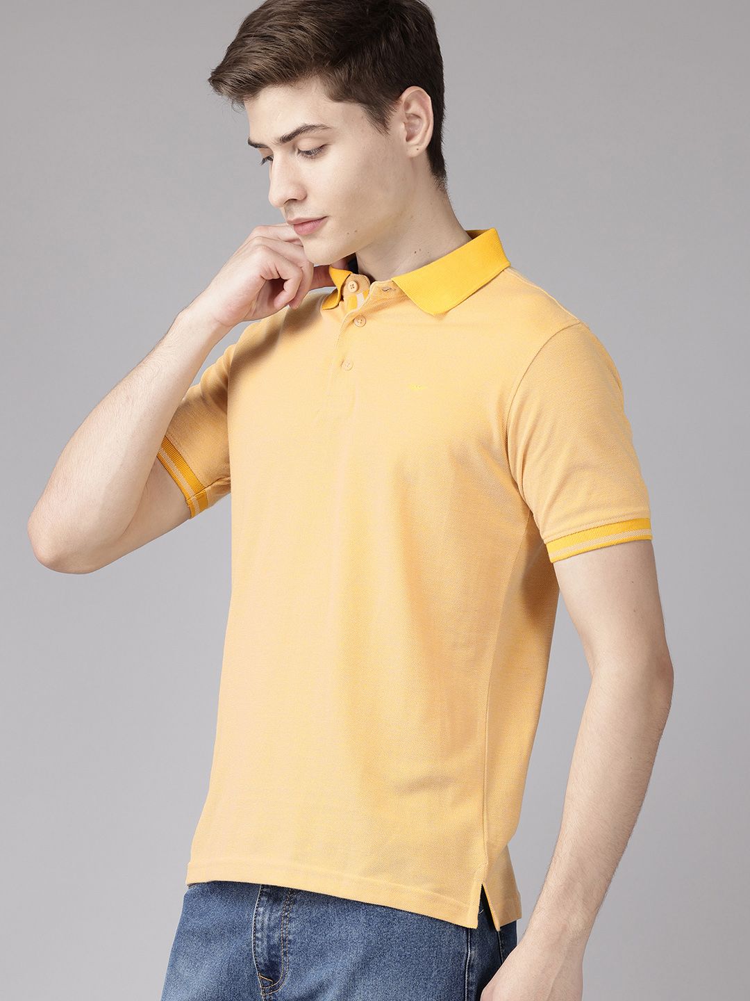 Park Avenue Polo Collar Slim Fit T-shirt