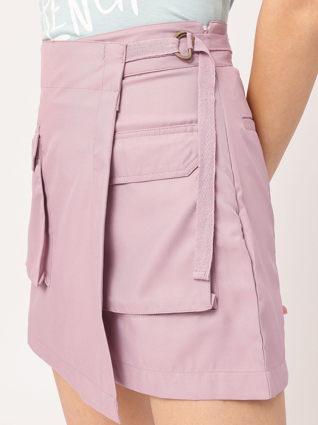 DressBerry Mini Skort Saga Pocket Detail Mini Skorts