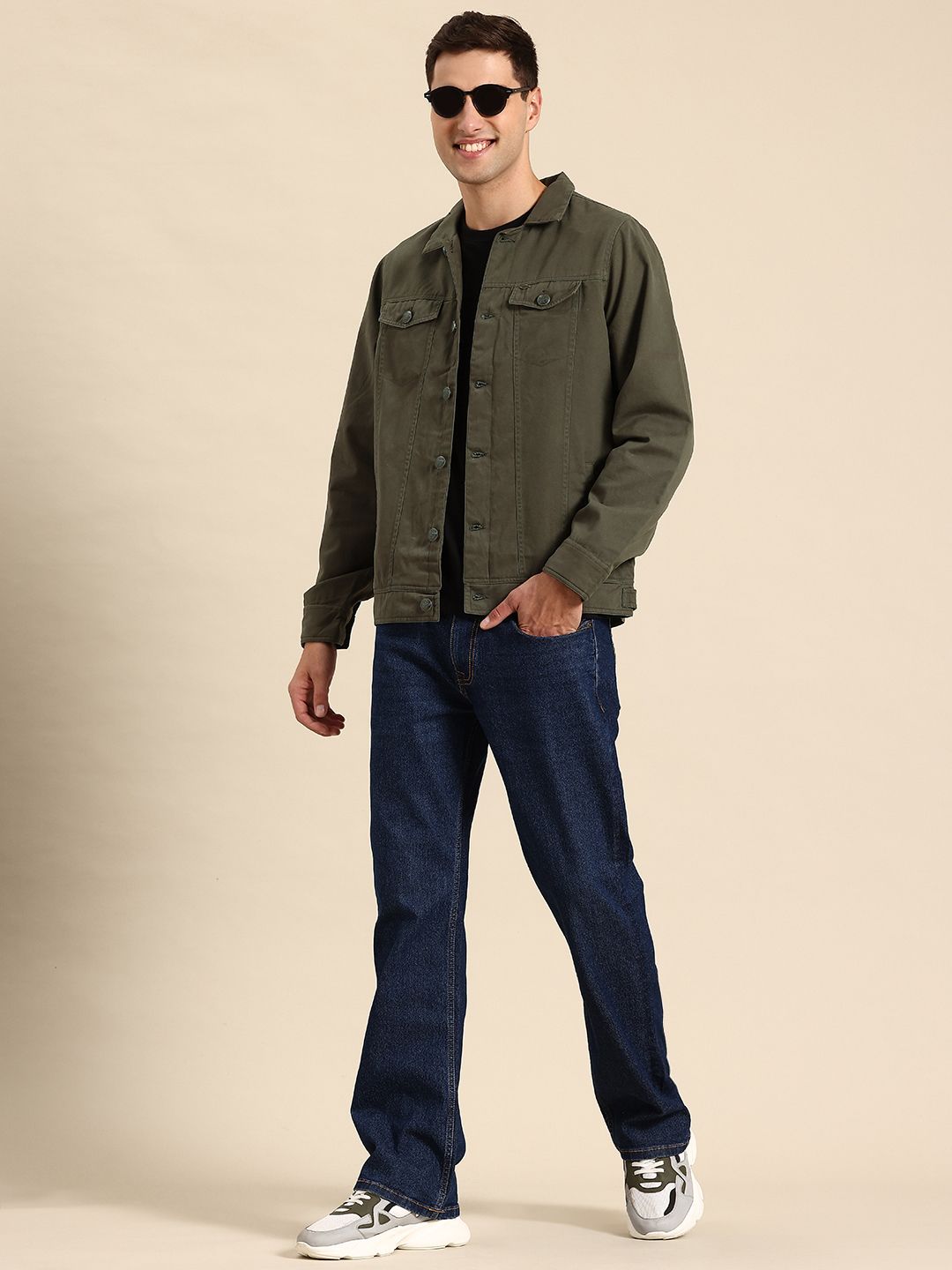 Being Human Spread Collar Tailored Jacket