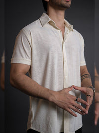 Powerlook India Ethnic Motifs Spread Collar Casual Shirt