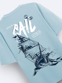 ADRO Men Printed V-Neck T-shirt