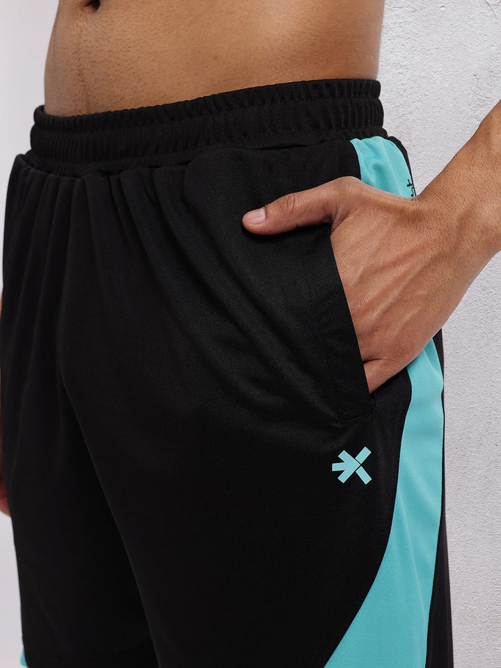 HRX by Hrithik Roshan Men Rapid-Dry Side Striped Running Shorts