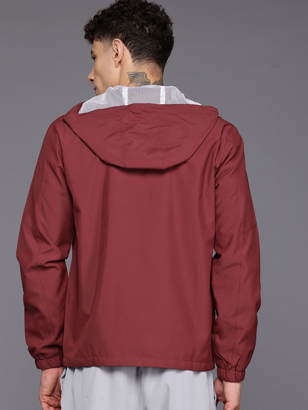 HRX by Hrithik Roshan Men Rapid-Dry Training Jacket with Reflective Detail
