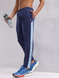 HRX by Hrithik Roshan Men Contrast Taping Rapid-Dry Running Track Pants