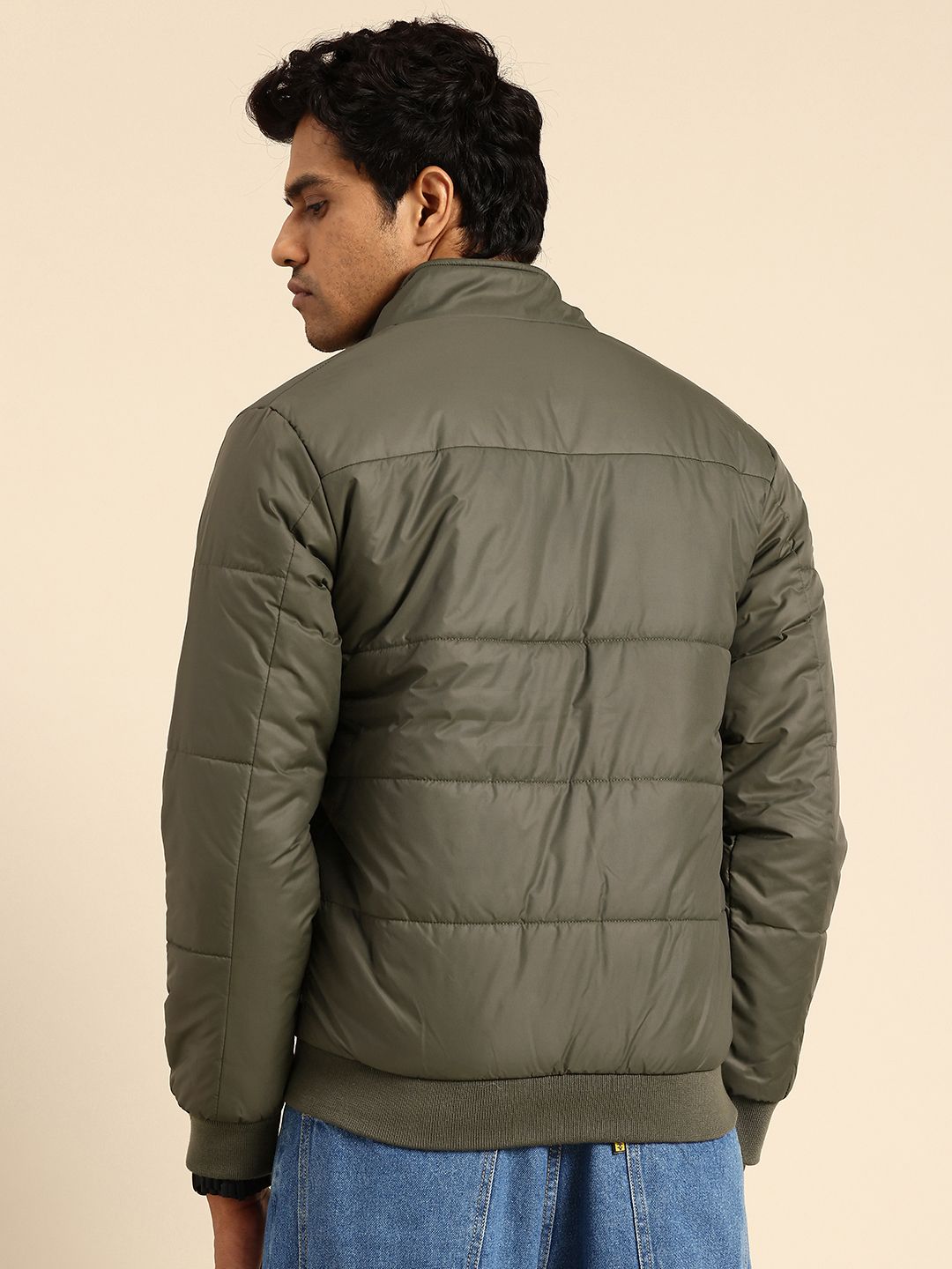 Being Human Mock Collar Bomber Jacket