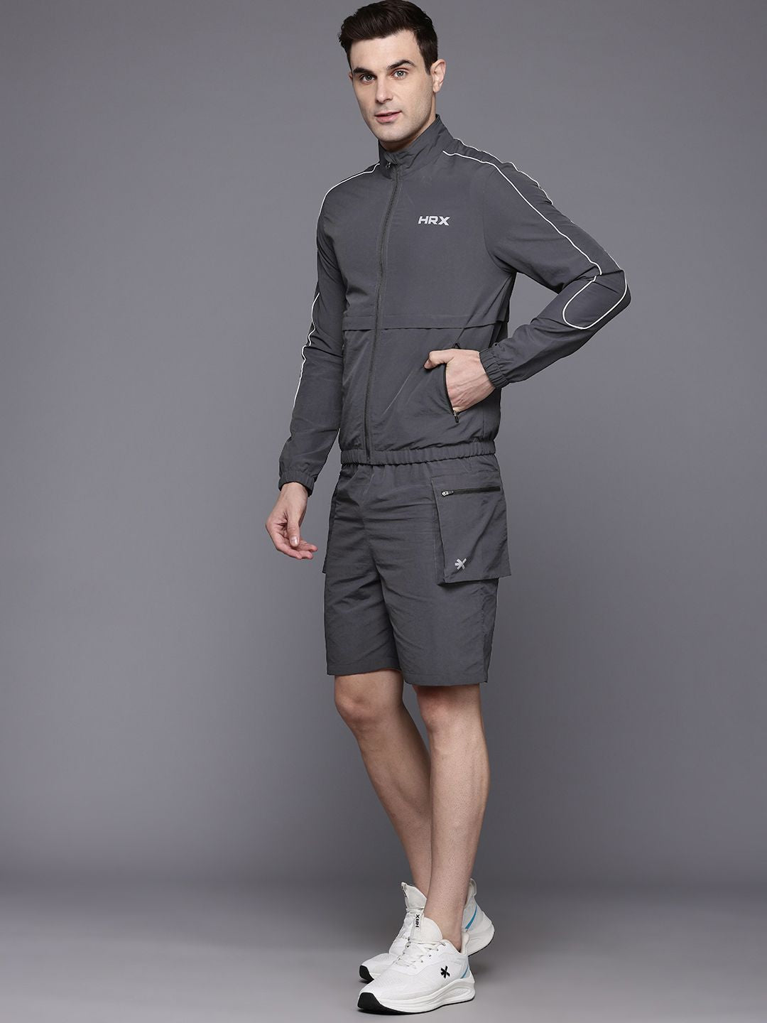 HRX by Hrithik Roshan Men Rapid-Dry Running Track Suit