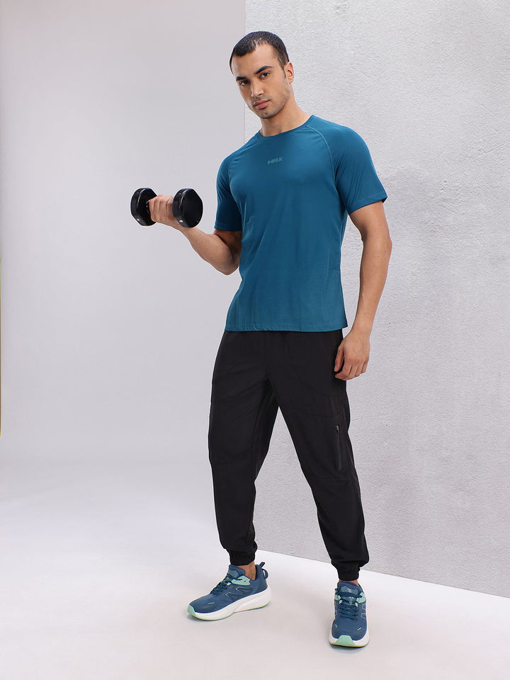 HRX by Hrithik Roshan Men Zip Detail Training Joggers