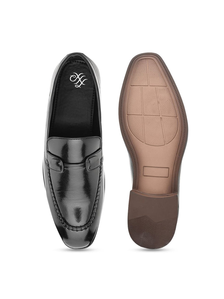 House of Pataudi Men Slip On Formal Loafers