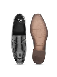 House of Pataudi Men Slip On Formal Loafers