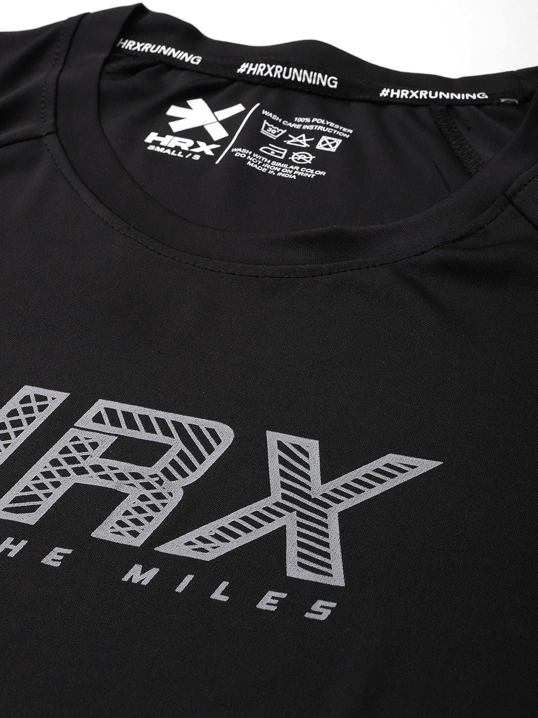 HRX by Hrithik Roshan Rapid Dry Printed Running T-Shirt