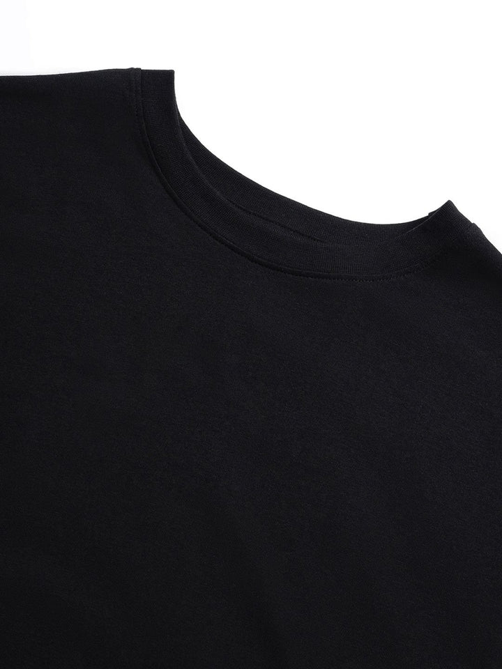 Bewakoof Men Typography Pure Cotton Oversize T-shirt