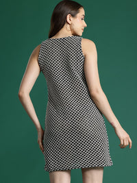 DressBerry Chevron Sheath Mini Dress
