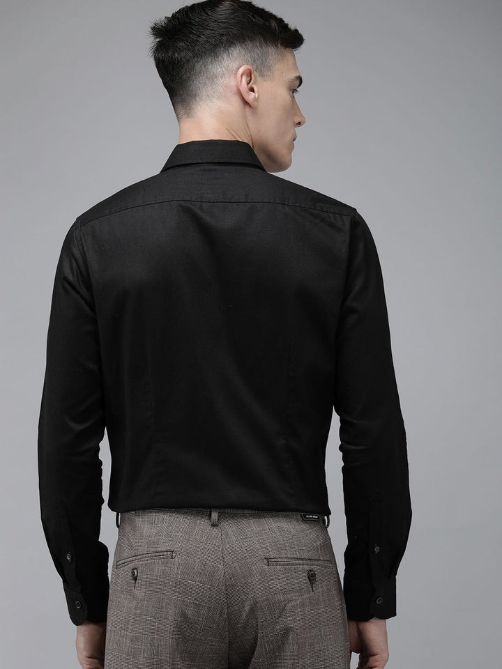 THE BEAR HOUSE Men Slim Fit Formal Shirt