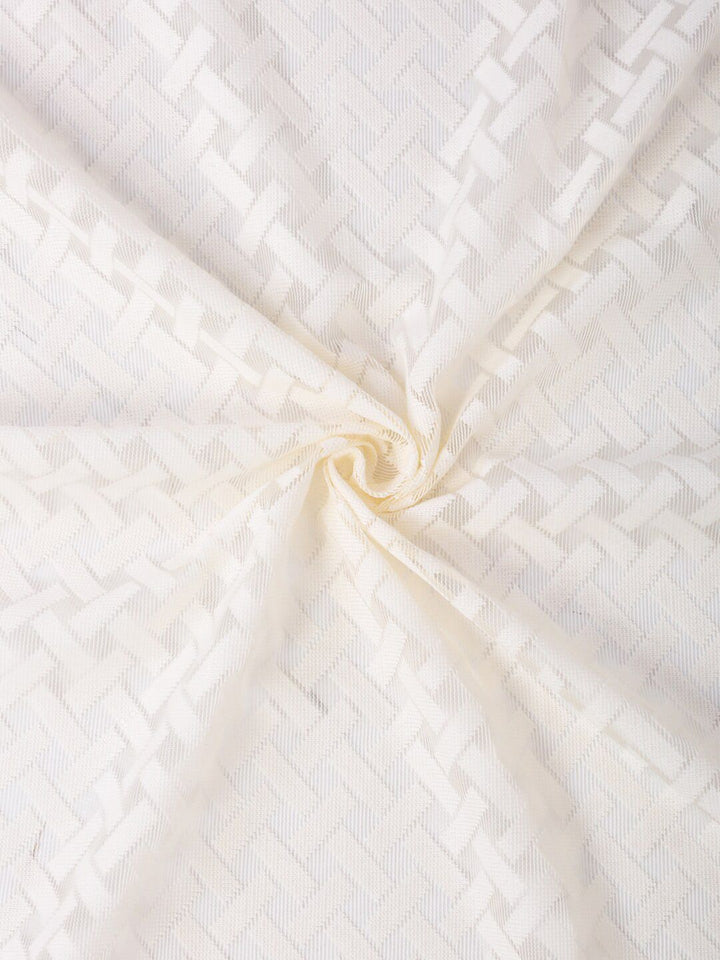 HOSTA HOMES Cream-Coloured Door Curtain