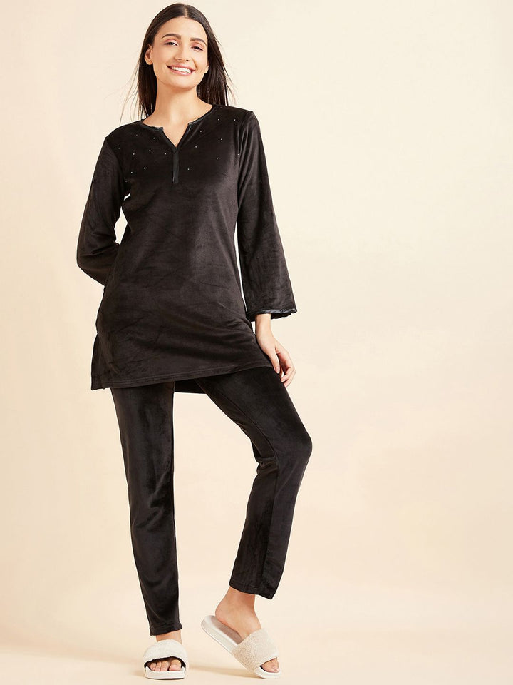 Sweet Dreams Longline Top With Pyjamas