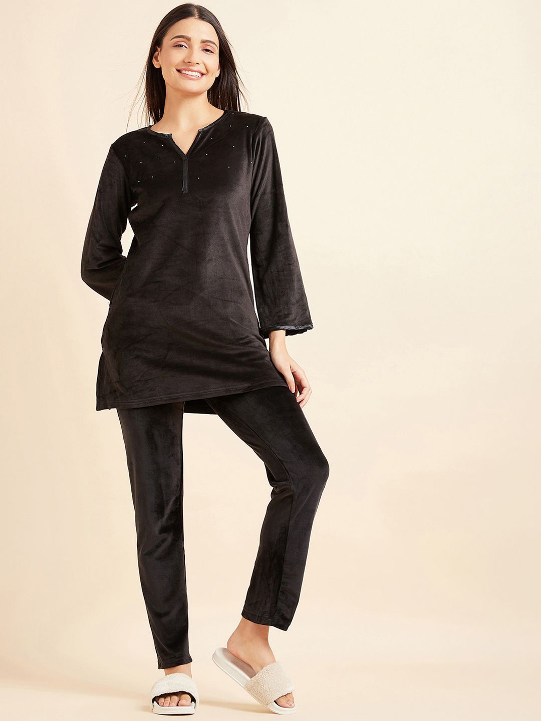 Sweet Dreams Longline Top With Pyjamas