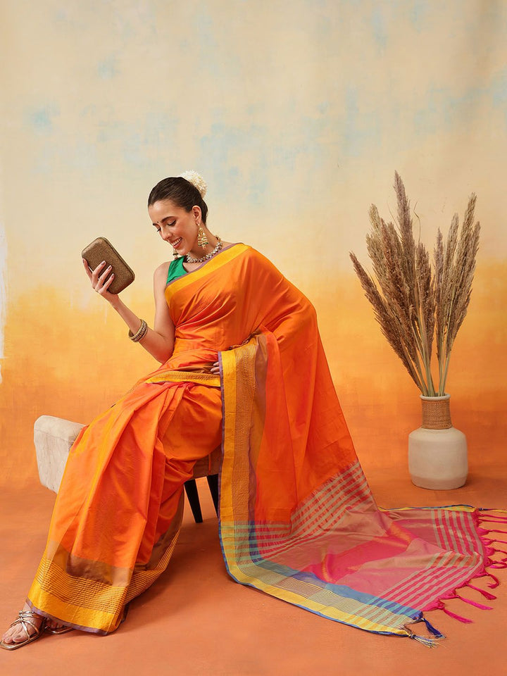 Silk Land Art Silk Uppada Pattu Ready to Wear Saree
