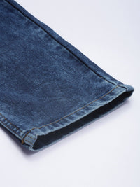 The Indian Garage Co Men Slim Straight Fit Light Fade Stretchable Jeans