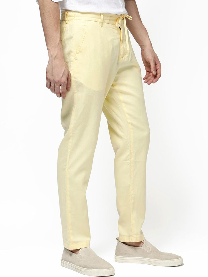 RARE RABBIT Men Reric Mid Rise Regular Fit Trouser