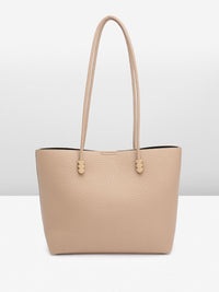 DressBerry Structured Shoulder Bag with Pouch