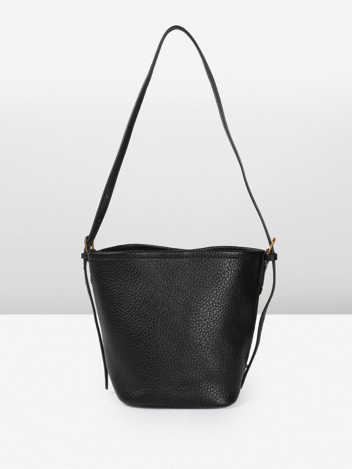 DressBerry Structured Shoulder Bag with Pouch