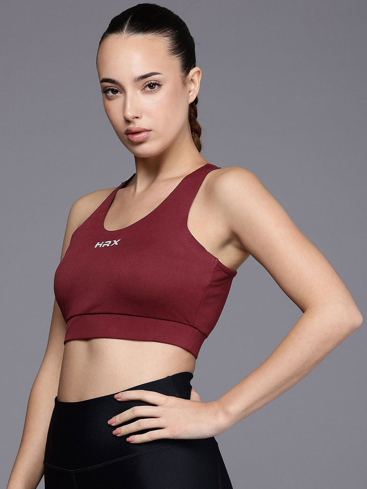 HRX by Hrithik Roshan PERFORMANCEBONDED Rapid-Dry Training or Gym Bra AW24_W_BA_KT7909_03