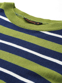 DressBerry Pure Acrylic Striped Pullover