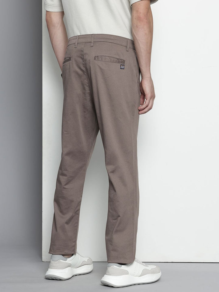The Indian Garage Co Men Regular Fit Chinos Trousers
