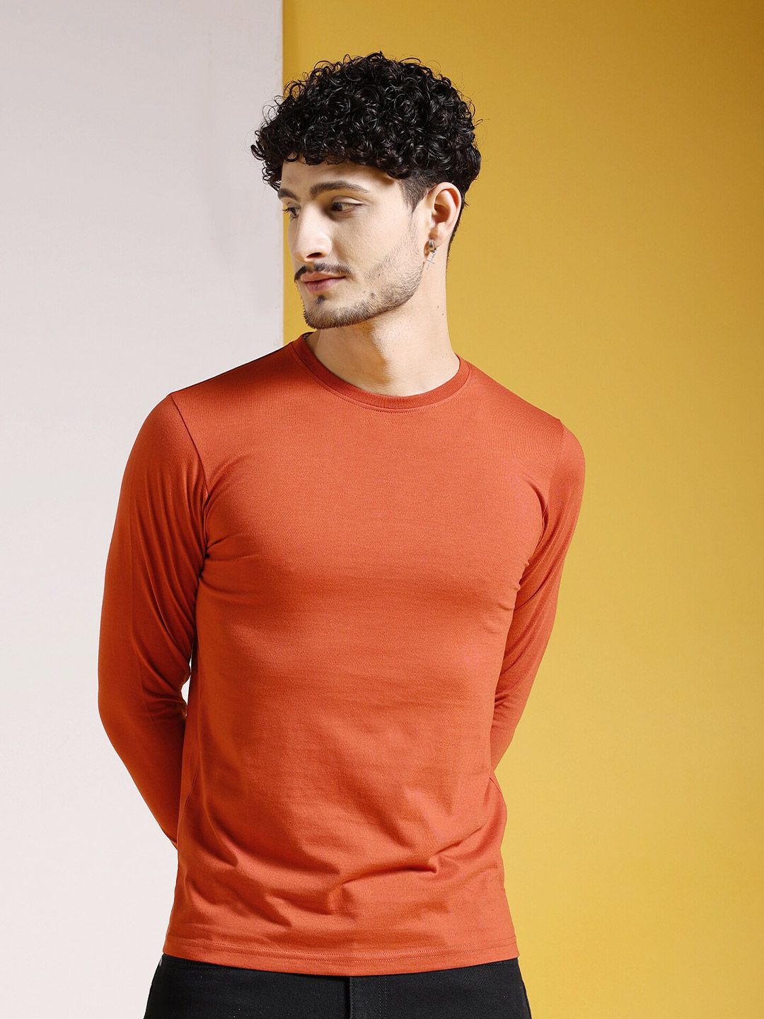The Indian Garage Co Round Neck Long Sleeves T-shirt