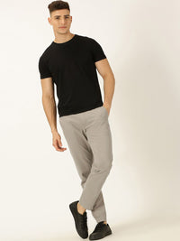 Thomas Scott Men Smart Mid Rise Cotton Trousers