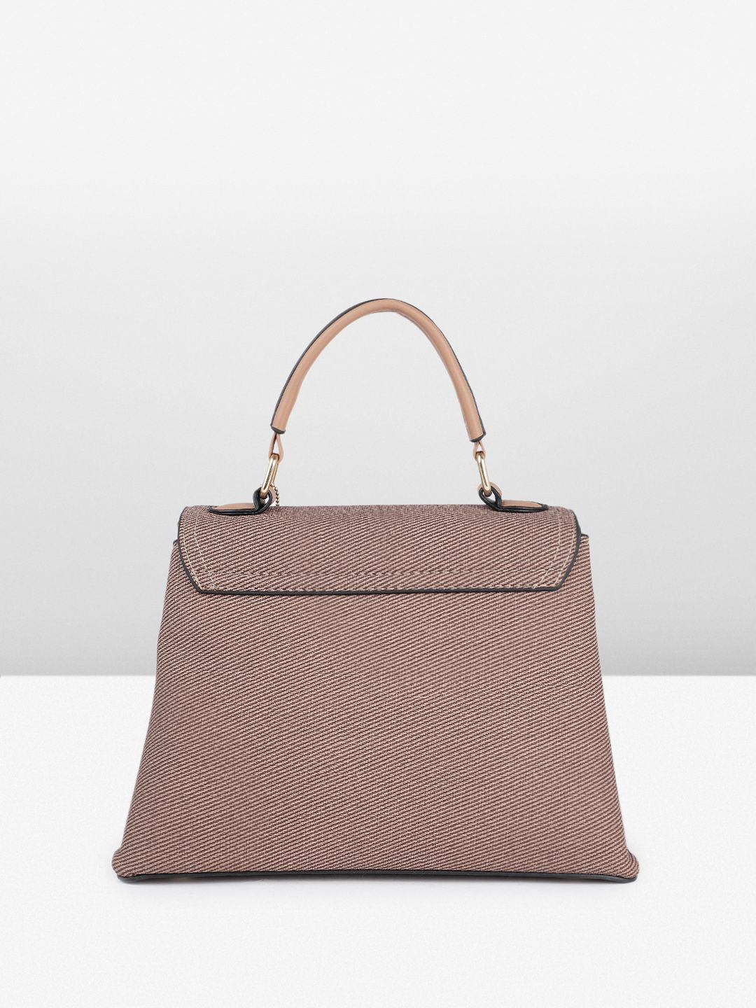 all about you Textured Structured Satchel