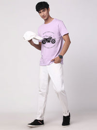 ADRO Men Graphic Printed Round Neck Cotton T-shirt