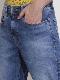 Being Human Men Bootcut Heavy Fade Stretchable Jeans