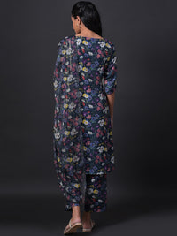 W Women Floral Printed Kurta with Trousers & With Dupatta