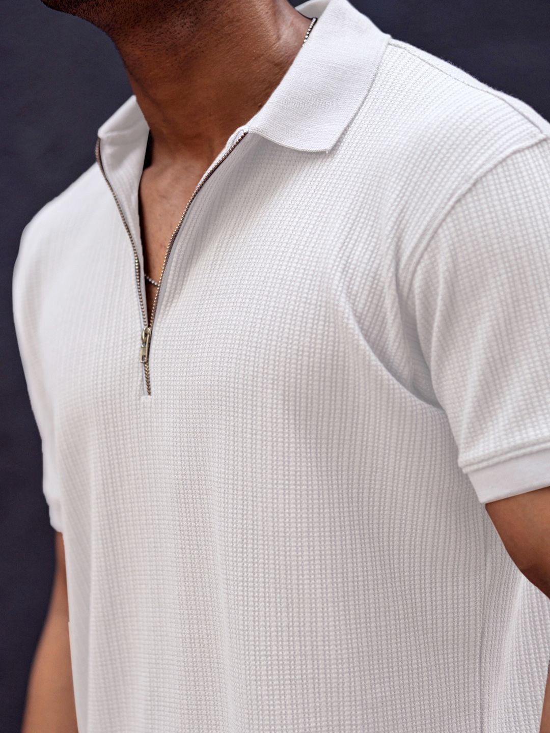 Powerlook Men Polo Collar T-shirt